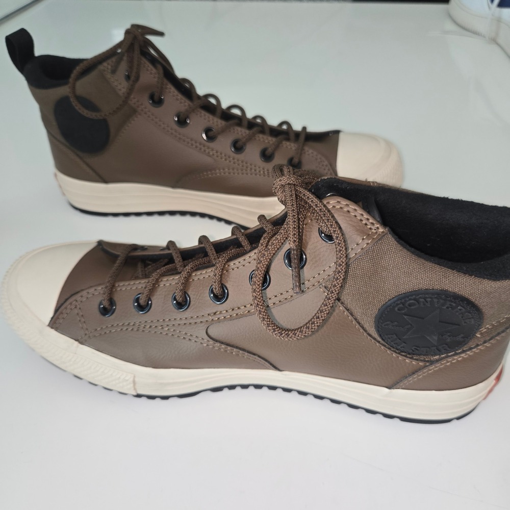 Converse Chuck Taylor All Star City Trek Water Repellent Brown Boots A13225C 10